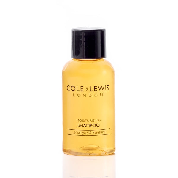 Cole & Lewis Lemongrass & Bergamot Shampoo 50ml Bottle - Pack of 50