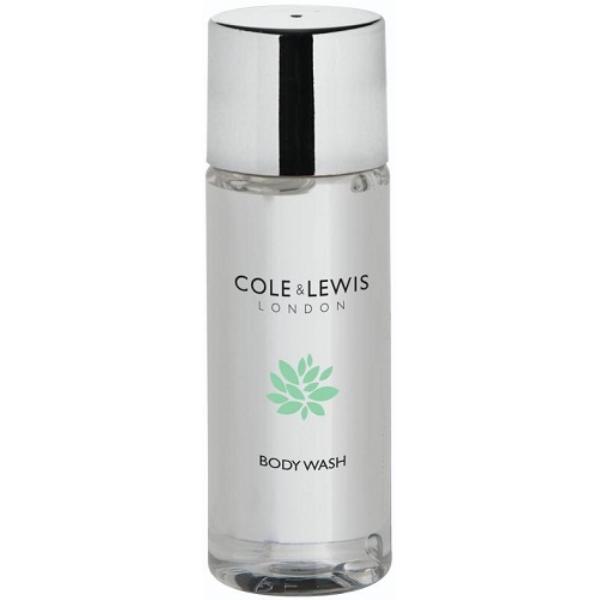 Cole & Lewis Silver Collection Body Wash 30ml Bottle - Pack of 50