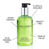 Cole & Lewis Lemongrass & Bergamot Body Wash 300ml