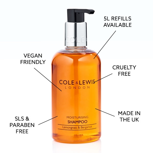 Cole & Lewis Lemongrass & Bergamot Shampoo 300ml