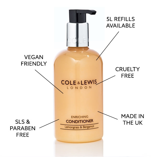 Cole & Lewis Lemongrass & Bergamot Conditioner 300ml