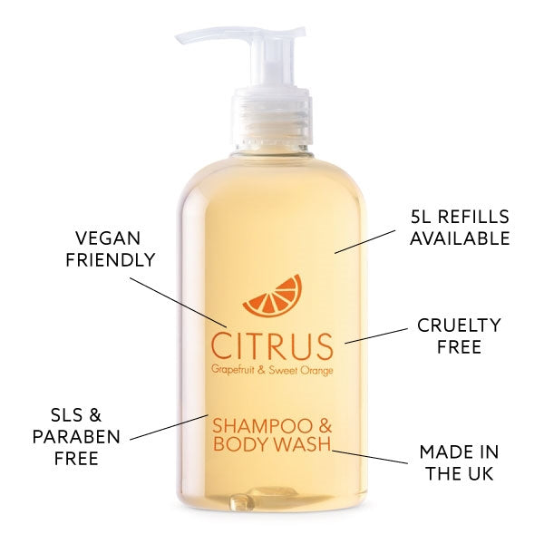 Citrus Grapefruit & Sweet Orange Shampoo & Body Wash