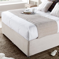 Faux Suede Bed Base Wrap