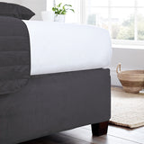 Faux Suede Bed Base Wrap