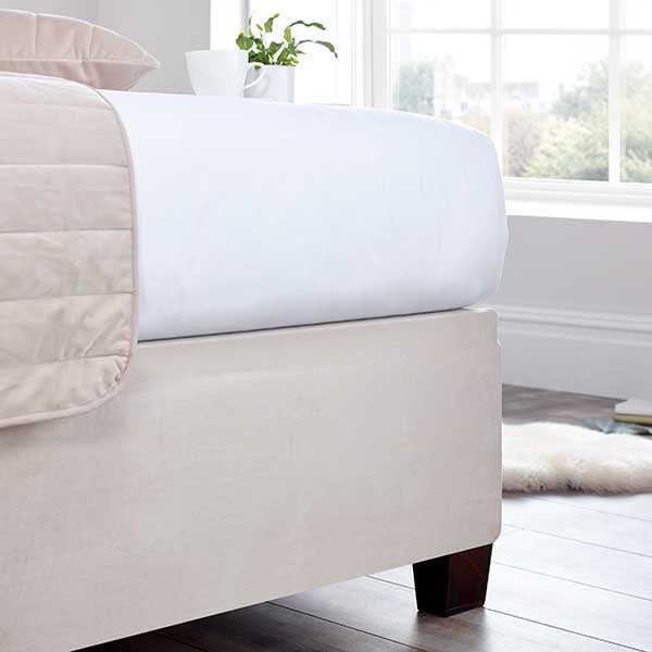 Faux Suede Bed Base Wrap