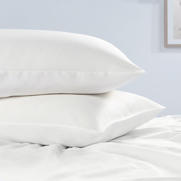 Luxury Egyptian Cotton 300 Thread Count Housewife Pillowcase - Pair