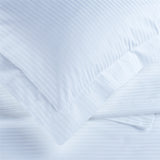 Luxury Cotton Micro Stripe 300 Thread Count Oxford Pillowcase - Pair