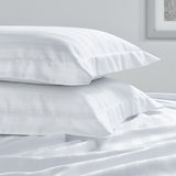 Easycare Satin Stripe Oxford Pillowcase - Pair