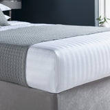 Easycare Satin Stripe Oxford Pillowcase - Pair