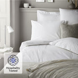 Luxury Cotton Rich 350 Thread Count Duvet Cover - White