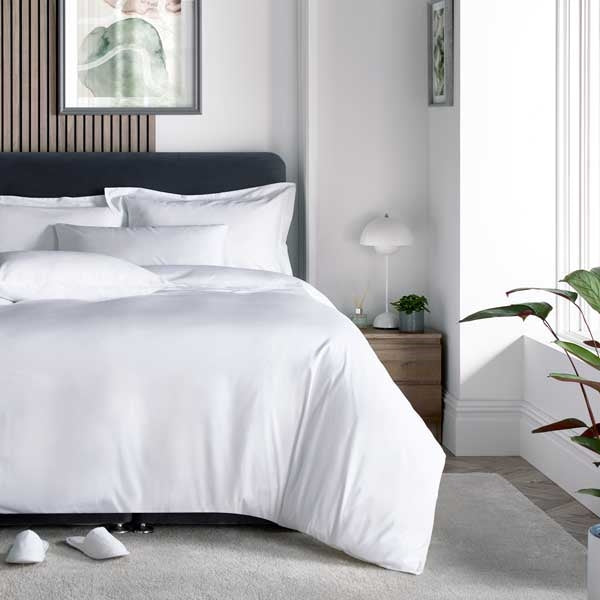 Luxury Cotton Sateen 400TC Flat Sheet