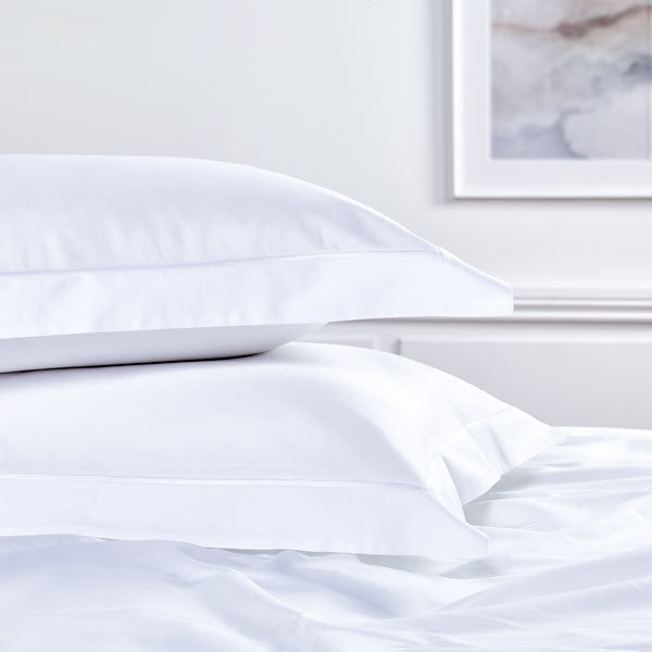 Luxury Cotton Sateen 400TC Oxford Pillowcase - Pair