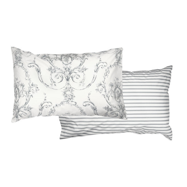 Easycare Elizabeth Housewife Reversible Pillowcase - Pair