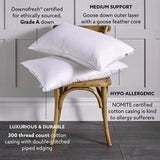 Luxury Goose Down 10.5 Tog Duvet and Pillow Bundle