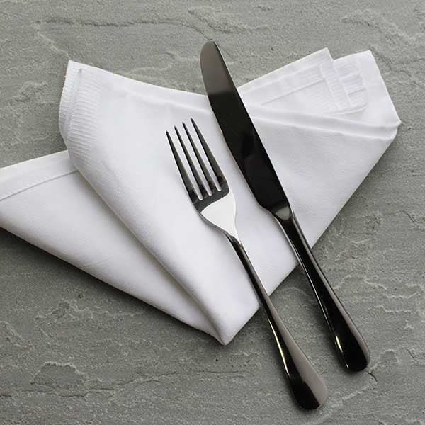 Luxury Cotton Satin Band Napkin - Pack of 10