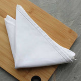 Luxury Cotton Satin Band Napkin - Pack of 10