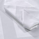 Luxury Cotton Satin Band Square Tablecloth