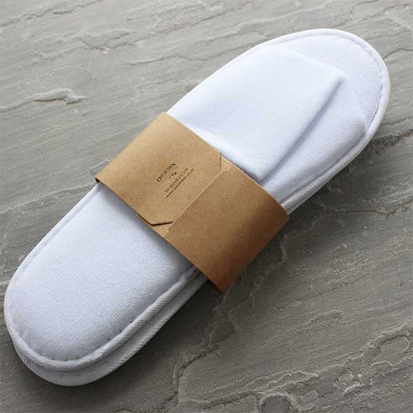 Polyester Terry Slippers - Pack of 100 Pairs