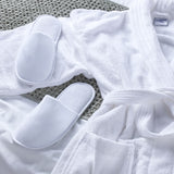 Classic Terry Cotton Bathrobe - White