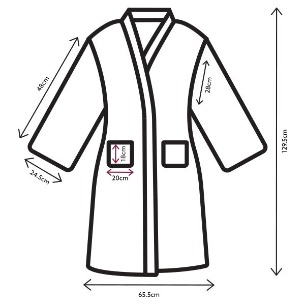 Easycare Terry Bathrobe