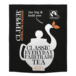 Clipper Fairtrade Everyday Tea Bags - Tag & Envelope