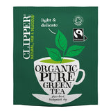 Clipper Fairtrade Organic Green Tea Bags - Tag & Envelope