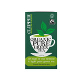 Clipper Fairtrade Organic Green Tea Bags - Tag & Envelope