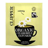 Clipper Fairtrade Organic Chamomile Tea Bags - Tag & Envelope