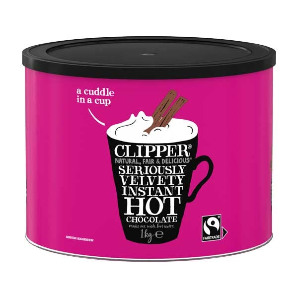 Clipper Fairtrade Instant Hot Chocolate 1kg