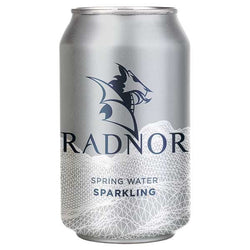 Radnor Hills Sparkling Spring Water Cans 330ml - Pack of 24