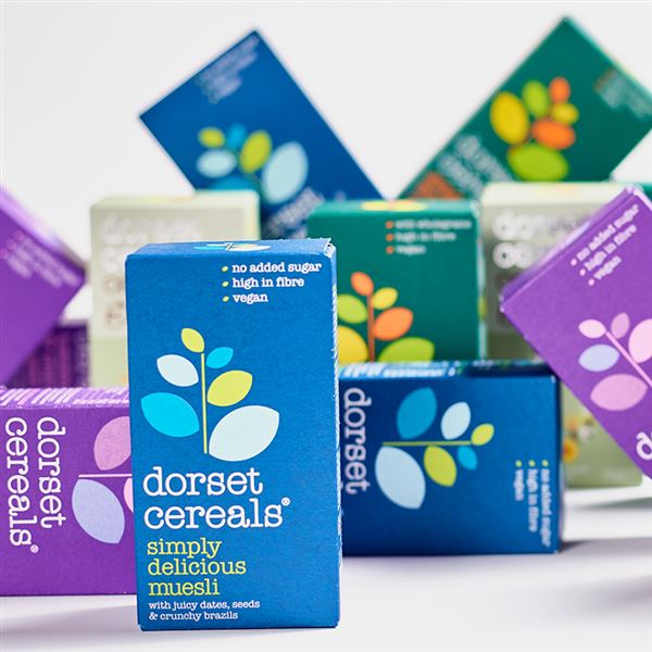 Dorset Cereals Simply Fruity Muesli Portion Packs - Pack of 18