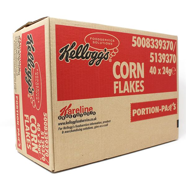 Kellogg's Cornflakes Portion Packs - Pack of 40