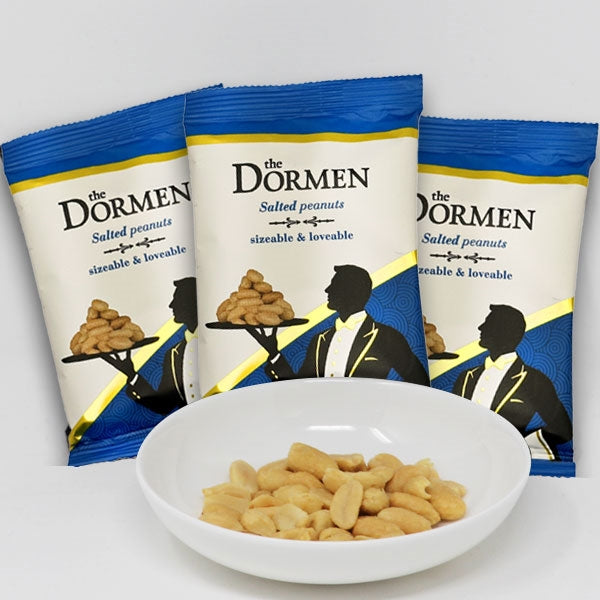 Dormen Salted Peanuts Mini Packs - Pack of 80