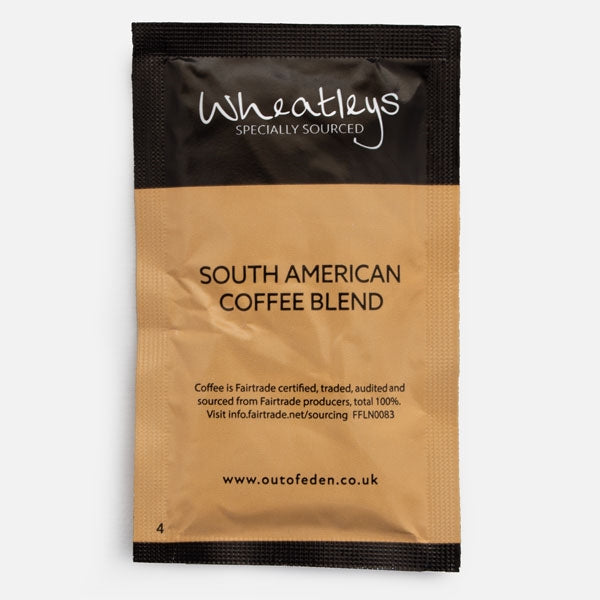 Wheatleys Fairtrade Instant South American Coffee Sachets