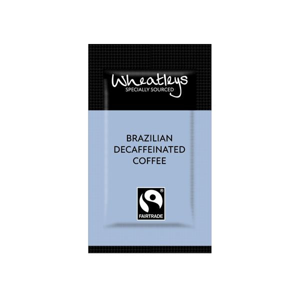 Wheatleys Fairtrade Instant Decaf Coffee Sachets