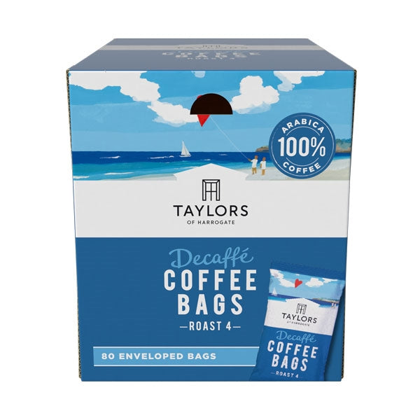 Taylors Decaffeinated Coffee Bags Individually Wrapped