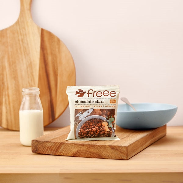 Freee Gluten-Free Organic Chocolate Stars Portion Packs - Pack of 20