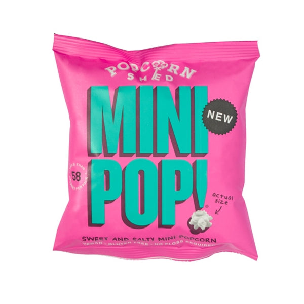 Popcorn Shed Mini Pop Mini Bag - Sweet & Salty - Pack of 50