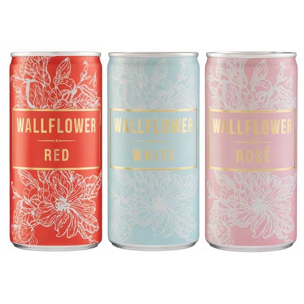 Wallflower Wine Can - Pack Of 24