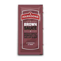 Harrisons Brown Sauce Sachet - Pack Of 200