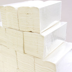 White Paper Hand Towels 2 Ply - Case of 2400