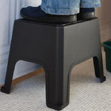 Black Plastic Stool