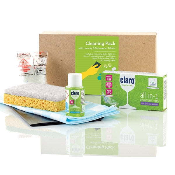 Cleaning Pack with Laundry & Dishwasher Tablets