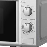 Igenix 800W Silver Manual Microwave - 20L