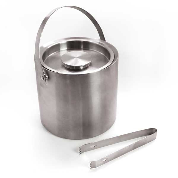 Stainless Steel Ice Bucket with Lid 3L