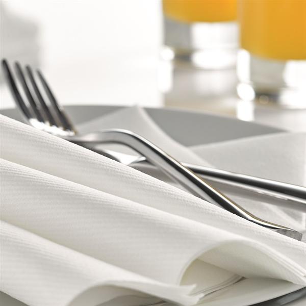 Airlaid Tablin Premium Napkins White - Pack of 50