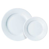 Vitrified Hotelware Wide Rimmed Plate 19cm - Pack of 6