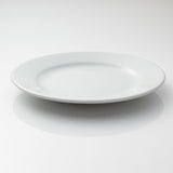 Vitrified Hotelware Wide Rimmed Plate 26cm - Pack of 6