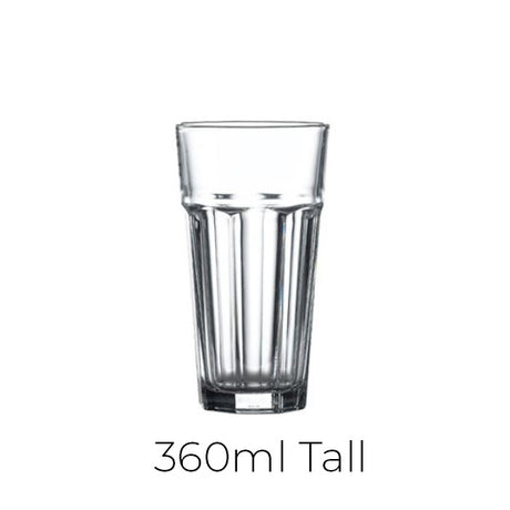 Toughened Tumbler Glasses - Pack of 6