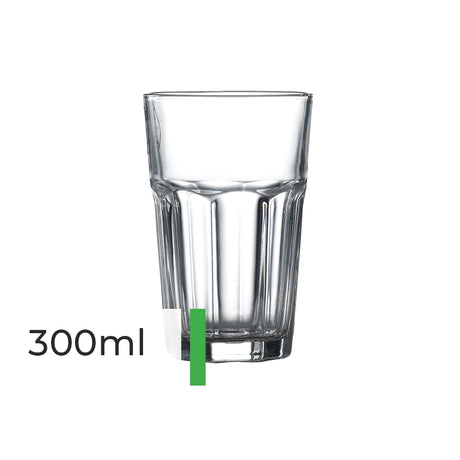 Toughened Tumbler Glasses - Pack of 6